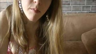 little nicky MyDirtyHobby red-haired bitch excites beautiful legs