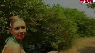 Sherly N18 MyDirtyHobby courtesan takes off her tights, showing charms