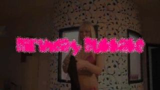 Sarah Ann MyDirtyHobby caresses pussy in the pharmacy