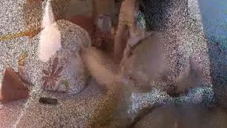 Meli Maus MyDirtyHobby gorgeous girl finished from a rich handjob