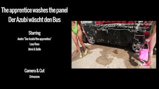 Lexy MyDirtyHobby bitch drummed with glass dick