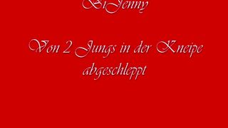 BiJenny MyDirtyHobby teen black-haired chick talks coquettishly on camera