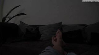 Andrea18 MyDirtyHobby business bitch masturbates shaved pussy