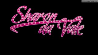 Sharon Privat MyDirtyHobby cute babe strips and jerks off shaved holes