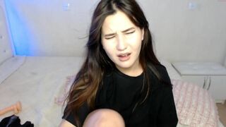 cute_stela crazy lady jerks off and cums