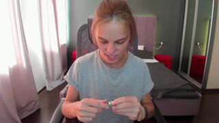 angela__boom lustful bitch demonstrates shaved holes