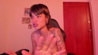 alone_together_ adult bitch gently caresses vagina