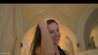 artejones spectacular devil smartly jerks off her dildo
