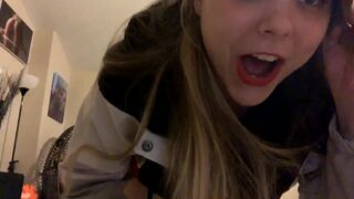 pavlovswhore few two. she begins to introduce almost the whole hand into her pussy.