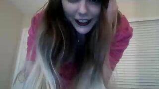 pavlovswhore spectacular skin cleaves the vagina with a large dildo