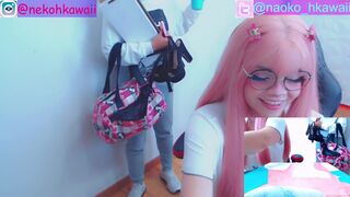 naoko_mori domestic doll will set you free with light striptease