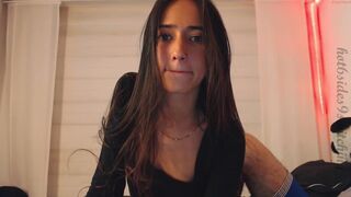 hot6sides9switching graceful babe gently masturbates pussy