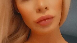 Lola aka lolachristina Adorable slut violently fucks with a man at night