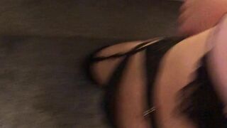 Lola aka lolachristina skinny female rubs herself with oil