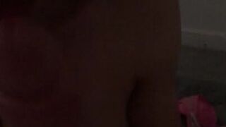 Lola aka lolachristina cute slut caresses the vagina with fingers