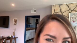 Alina Lopez  fingering her pussy