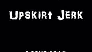 Stella_Von_Savage awesome brown girl in white stockings tickles her cap delicately