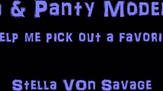 Stella_Von_Savage hot beast sticks fingers in wet holes