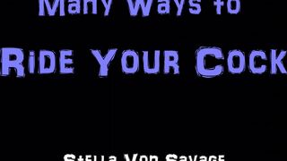 Stella_Von_Savage recording from the  private e chat brunette