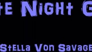 Stella_Von_Savage blonde female made  private  with a toy