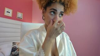 sexi_sofia_love charming whore sticks dildo in the vagina