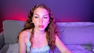 myroommate busty blonde shows off snatch