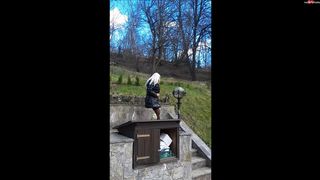 DanielaCoraHansson MyDirtyHobby tanned brunette gently pulls pussy