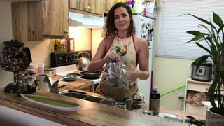 Helena Price OnlyFans aka IAmHelenaPrice cute babe caresses shaved cunt