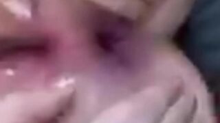 elenakoshkaxoxo slut in stockings fucks clit