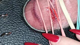 Mistress Courtney aka misscourtneym onlyfans dude licks shaved cunt girlfriend