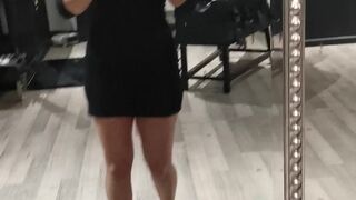 Mistress Courtney aka misscourtneym onlyfans skinny in stockings pulls pussy