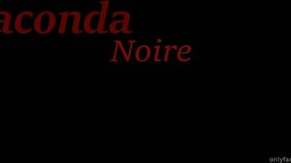 Anaconda Noire onlyfans naughty bitch masturbates pussy sex toy