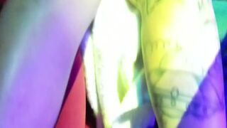 Anaconda Noire onlyfans gorgeous beast caresses the vagina with fingers