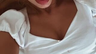 slavenagoddess blissful female fucks pussy with phallus