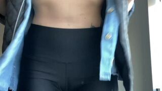 guesswhox2 sexy blonde gently masturbates cunt