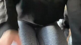 guesswhox2 beautiful female in stockings with a toy spends time unforgettably