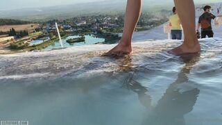 evaelfie gorgeous teen showing off natural boobs