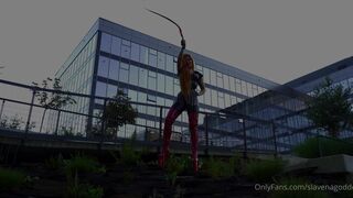 slavenagoddess beautiful model seduces with big booty