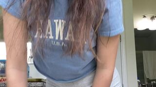 kittytinypaws slutty bitch masturbates pussy