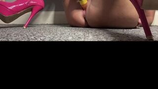 emmaamodel pretty woman dabbles with a toy