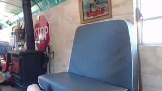 happyhippie11 attractive chick is pounded with a bottle in the ass.