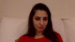 ghostyboo exquisite young lady caresses shaved holes