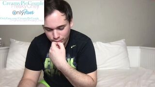 creamypiecouple blissful doll chatting in fries