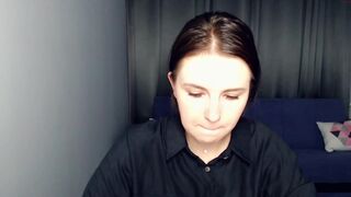 diaboliada bitch jerks off in the office