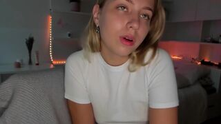 aggie_and_hanna blonde with tattoo caresses huge boobs