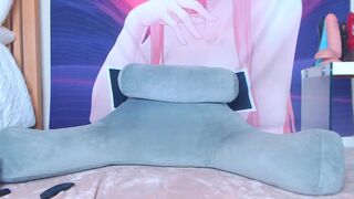 kawaiisashastorm shy mare gently jerks her pussy