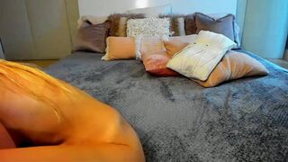 Sexxylaurab wonderful caret caresses shaved holes