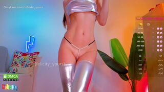 felicity_yours flows from all holes