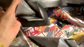 feliciavoxcosplay sexy chick masturbates shaved pussy