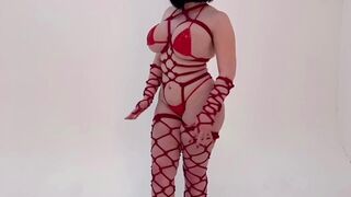 Bishoujomom exquisite bitch jerking off her cunt